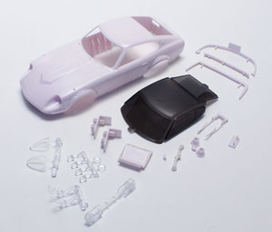 日産 フェアレディ 240ZG ホワイトボディセット (未塗装) (ラジコン)