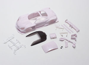 レクサス SC430 GT500 2012 ホワイトボディセット (未塗装) (ラジコン)