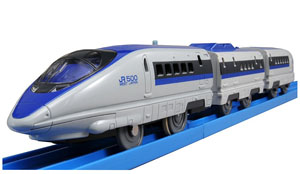 S-02 Shinkansen Series 500 w/Headlight (3-Car Set) (Plarail)