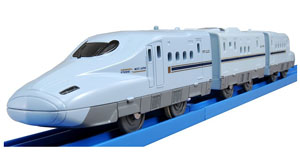 S-04 Shinkansen Series N700 `Mizuho/Sakura` with Headlight (3-Car Set) (Plarail)