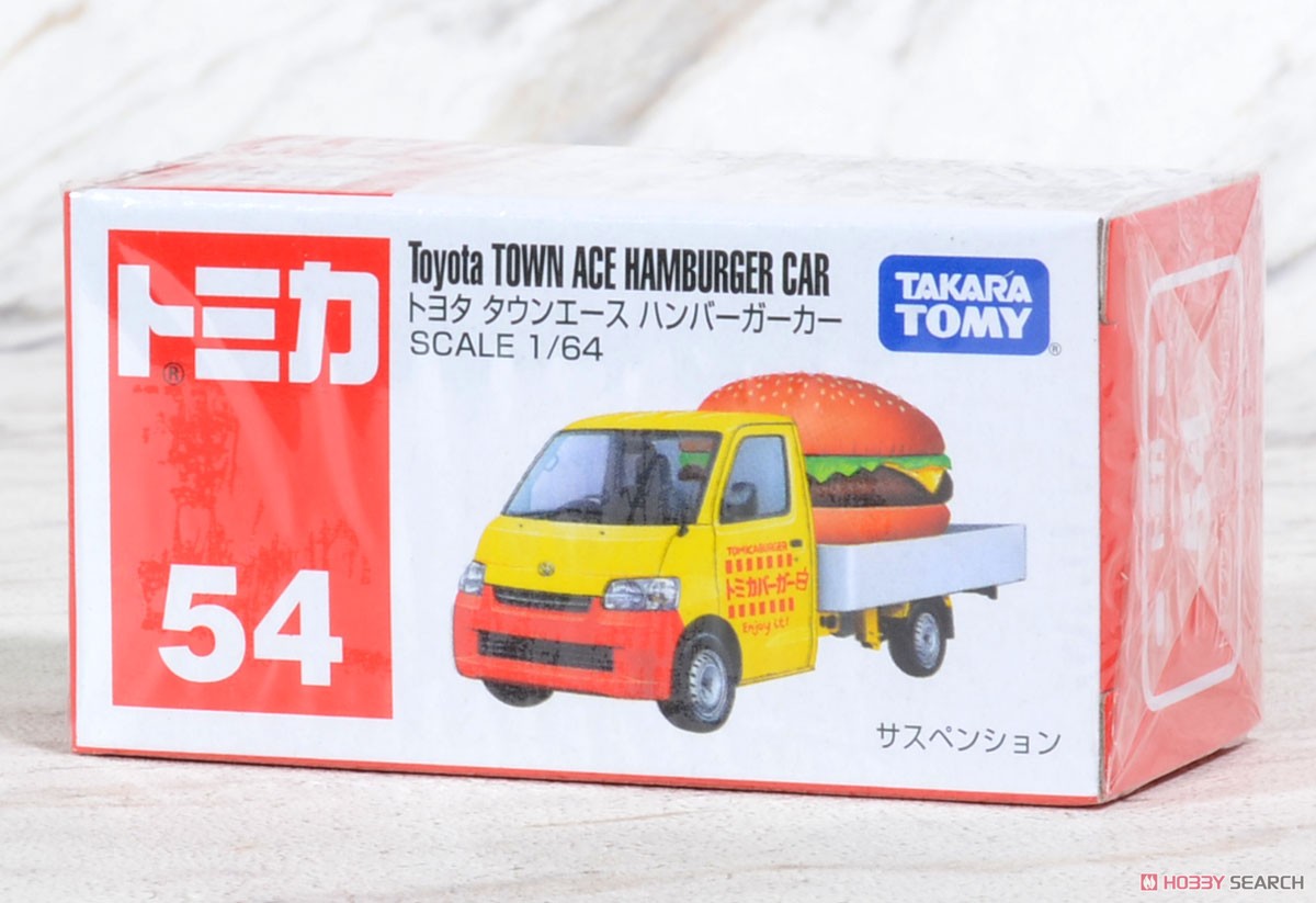 No.054 トヨタ タウンエース ハンバーガーカー (トミカ) パッケージ1