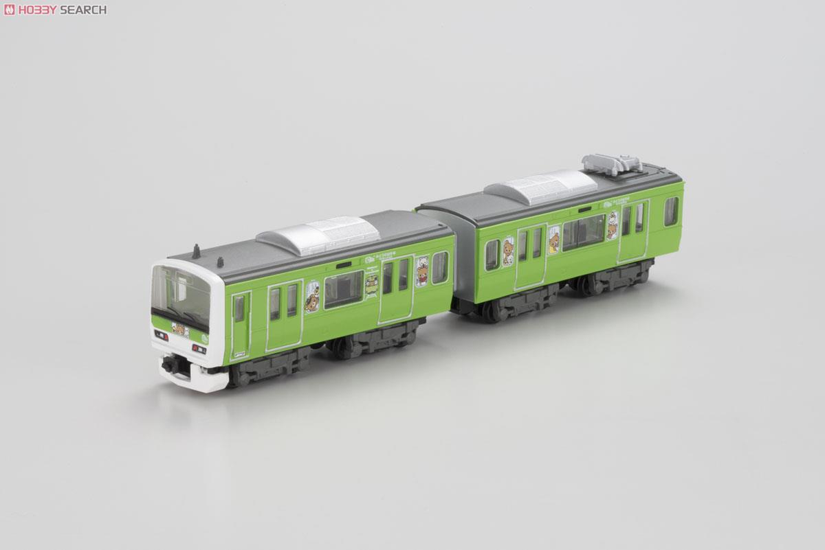 Bトレインショーティー E231系山手線 Rilakkuma Yamanote Line (みどりの山手線 リラックマ ラッピングトレイン) (2両セット) (鉄道模型) 商品画像1
