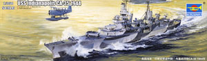 アメリカ海軍 重巡洋艦 インディアナポリス (CA-35) 1944 (プラモデル)