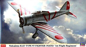 中島 キ27 九七式戦闘機 `飛行第1戦隊` (プラモデル)