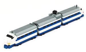 nanoGauge Train Collection Shinkansen Series 0 (Block Toy)