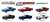 GL MUSCLE - SERIES 8 6個セット (ミニカー) 商品画像1