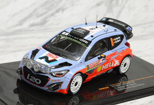ヒュンダイ i20 WRC 2014年Rally Monte-Carlo #8 (ライトポッド付仕様) (ミニカー)