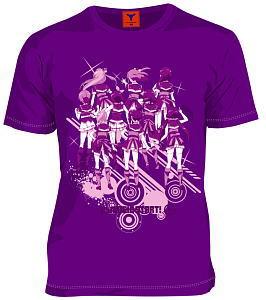 157th Love Live! Mu`s Music Start! (Third-year Student) T-shirt Tojo Nozomi ver. Violet L (Anime Toy)