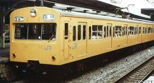 16番 クハ100 (国鉄101系 非冷房・黄色 通勤形直流電車) (塗装済み完成品) (鉄道模型)
