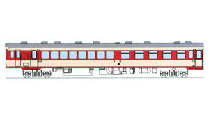 国鉄 キロハ25 1～5/キハ26 301～305 コンバージョンキット (組み立てキット) (鉄道模型)