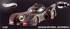 バットモービル `BATMAN RETURNS` (ミニカー)