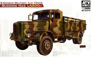German Military 4x4 Truck Bussing Nag L4500A (Plastic model)