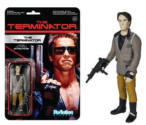 ReAction - 3.75 Inch Action Figure: Terminator / Series 1 - T-800 (Tech Noir Version) (Completed)