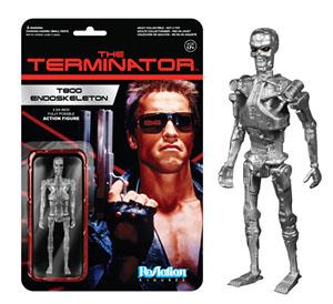 ReAction - 3.75 Inch Action Figure: Terminator / Series 1 - T-800 Endoskeleton (Normal Version) (Completed)