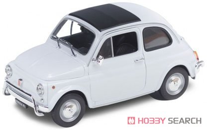 Fiat Nuova 500 1957 (White) (Diecast Car) Item picture1