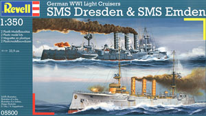 Dresden & Emden Combo Set (Plastic model)