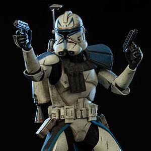 Star Wars - 1/6 Scale Fully Poseable Figure: Militaries Of Star Wars - Captain Rex (Phase II Armor Version) (Completed)