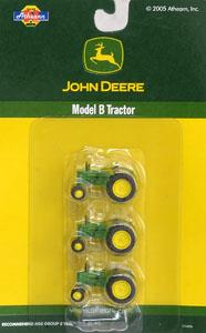10180 (N) JOHN DEERE Model B Tractor (3pcs.) (Model Train)