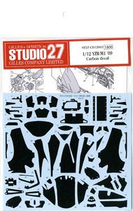 Yamaha YZR-M1 2009 Carbon Decal