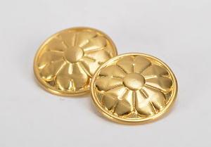 Kantai Collection Guardian Office Formality Cherry Crest 3cm Gold Button (Anime Toy)