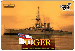 Battlecruiser HMS Tiger 1914 Full Hull (Plastic model)