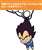 Dragon Ball Kai Vegeta Tsumamare Key Ring (Anime Toy) Other picture2