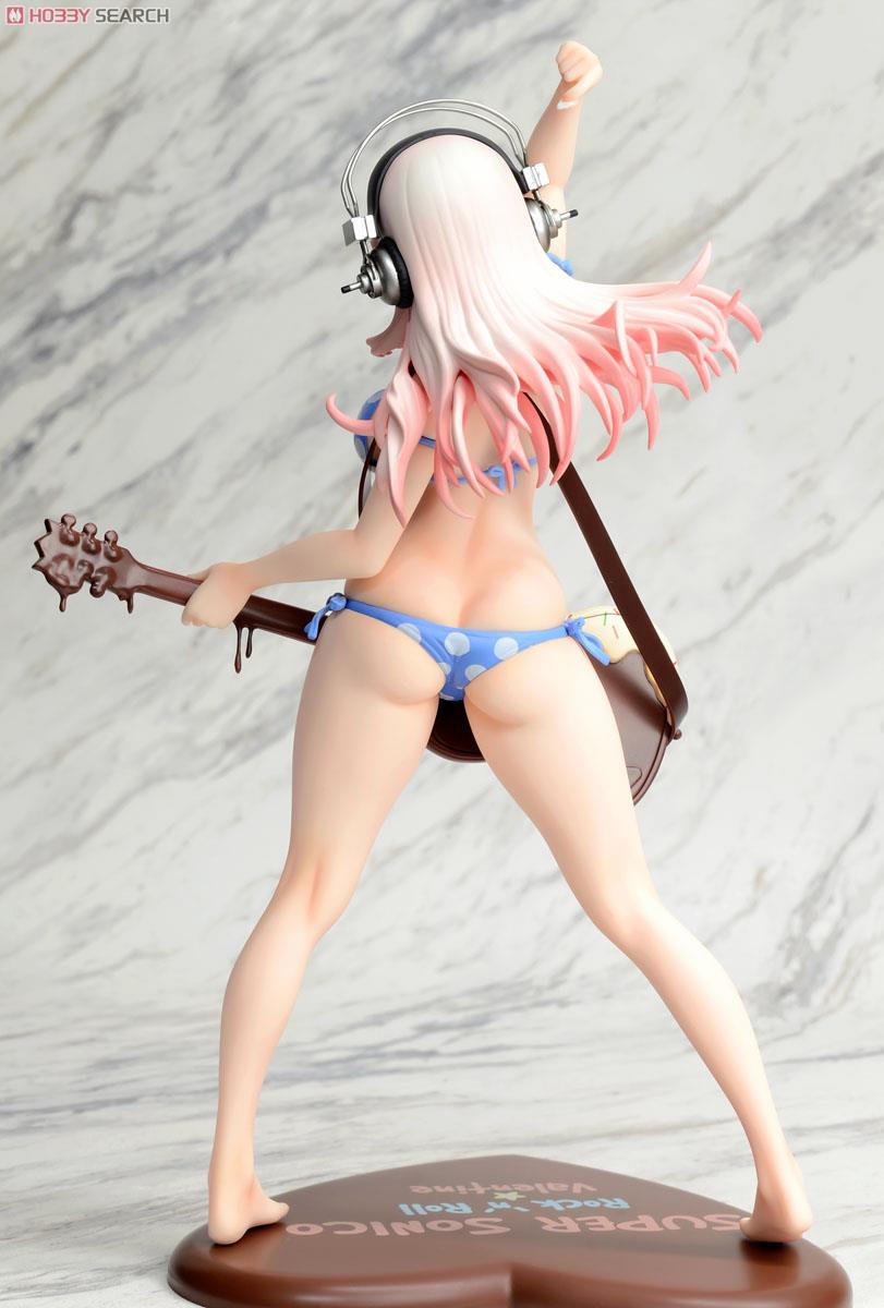 Super Sonico: Rock `n` Roll Valentine (PVC Figure) Item picture10