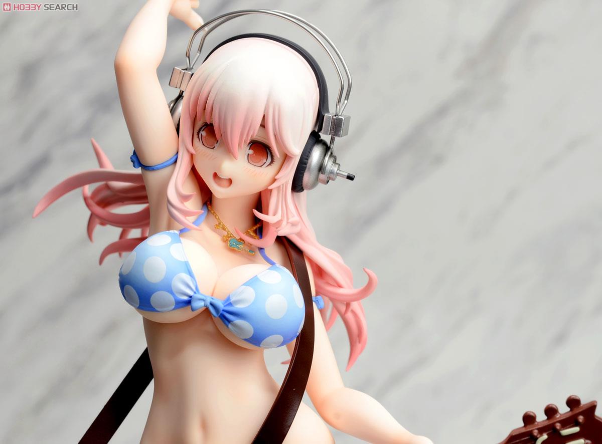 Super Sonico: Rock `n` Roll Valentine (PVC Figure) Item picture13