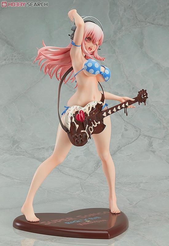 Super Sonico: Rock `n` Roll Valentine (PVC Figure) Item picture2