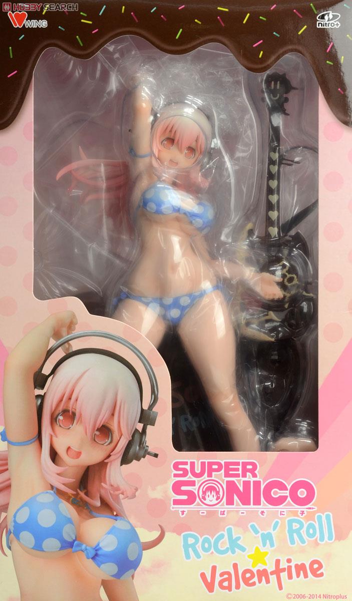 Super Sonico: Rock `n` Roll Valentine (PVC Figure) Package1