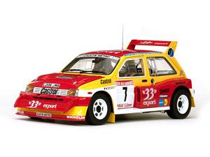 MG メトロ 6R4 - #7 (Rallye Des Garrigues - Champion deFrance 1986 (33 expert)) (ミニカー)
