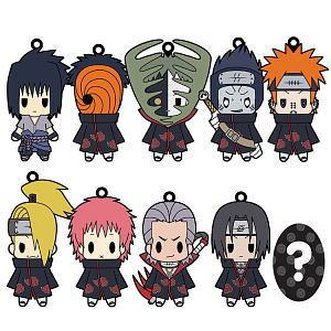 D4 Naruto Rubber Key Ring Collection Vol.2 Price Revision Ver. 10 pieces (Anime Toy)