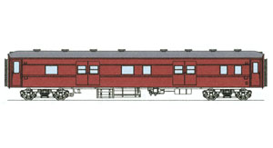 国鉄 マニ35 (スハニ32改) (多度津工場改 68～72) コンバージョンキット (組み立てキット) (鉄道模型)