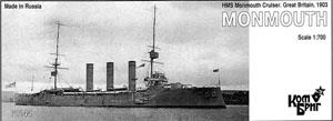 英装甲巡洋艦モンマス エッチングパーツ付 1903 (プラモデル)