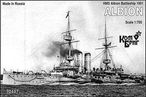 英戦艦アルビオン 1901 (プラモデル)
