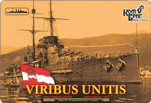 Austro-Hungarian Battleship SMS Viribus Unitis 1912Full Hull (Plastic model)