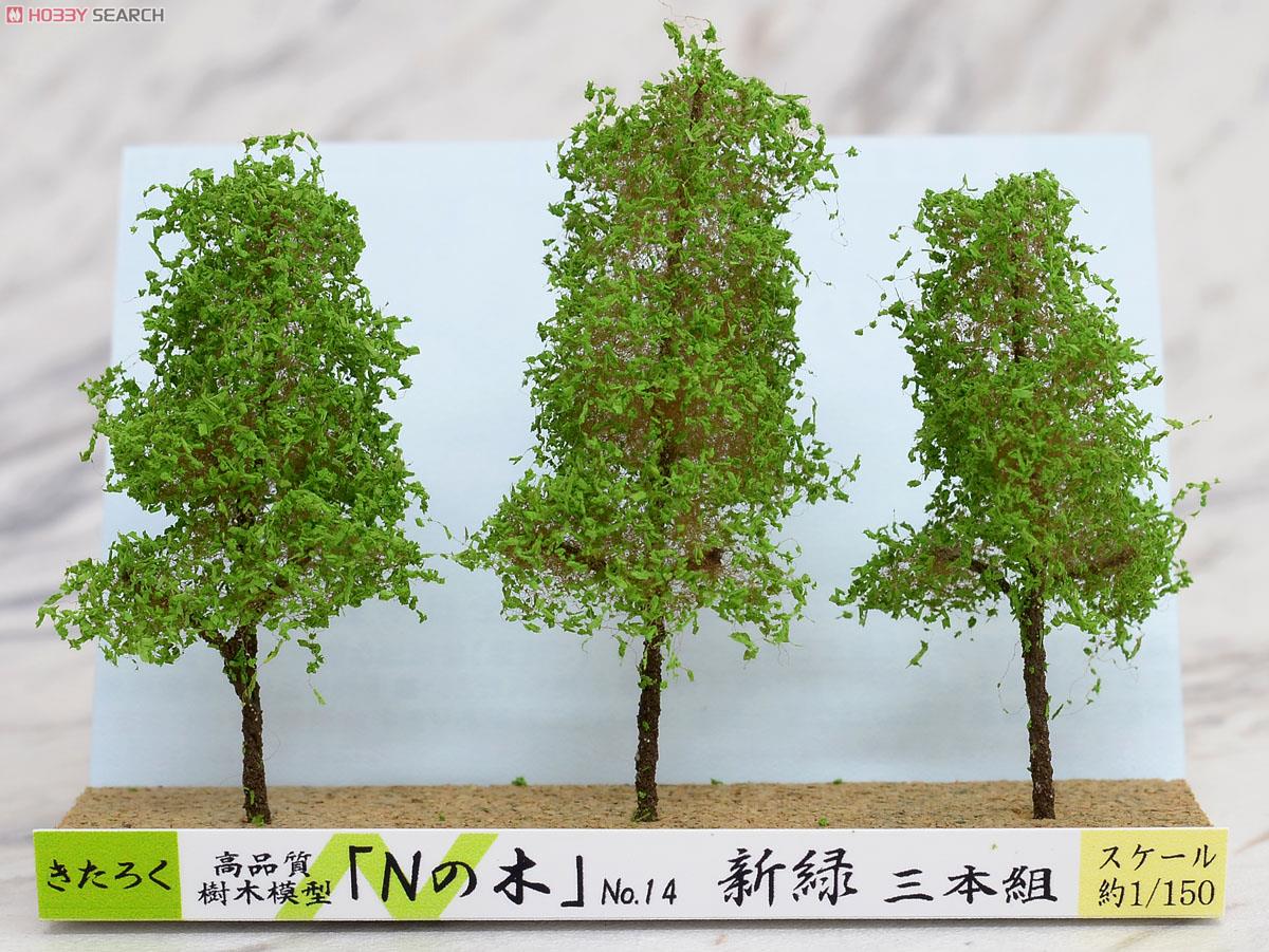 「Nの木」 No.14 新緑 三本組 (3本入) (鉄道模型) 商品画像1