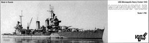 米重巡 USS ミネアポリス Eパーツ付 1943 WW2 (プラモデル)