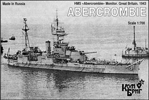 英モニター艦 アバークロンビー  1943 WW2 (プラモデル)