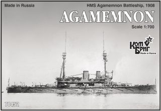 Battleship HMS Agamemnon 1908 (Plastic model) - HobbySearch Military Model  Store