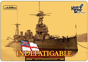 Battlecruiser HMS Indefatigable 1911 (Plastic model)