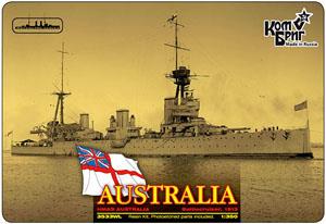 英巡洋戦艦 オーストラリア WW1 (プラモデル)
