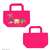 2 Way Cold Storage Mini Tote Bag Eva Micromacro Design 2 Rei & Asuka & Mari (Anime Toy) Item picture1
