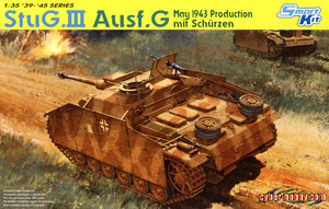 StuG.III Ausf.G May 1943 Production mit Schurzen (Plastic model)
