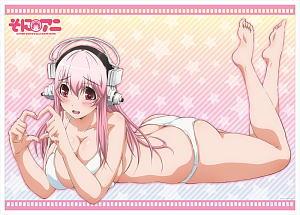 SoniAni: Super Sonico The Animation Bathroom Poster (Anime Toy)