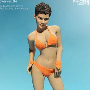 Phicen 1/6 シームレス女性素体 Ver.4.0 (ライトタンスキン/黒髪ショート) (Big Breast w/ Bikini) PLLB2014-28 (ドール)