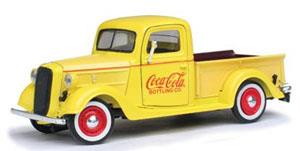 Coca-Cola 1937 Ford Delivery Pick-up truck Yellow (Diecast Car)