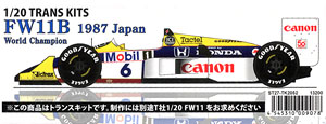 FW11B Japanese GP 1987 Trans Kit (Metal/Resin kit)