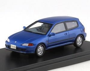 Honda CIVIC SiR-II (1991) キャプティバブルーパール (ミニカー)