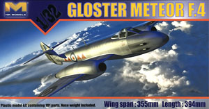 Gloster Meteor F.4 (Plastic model)